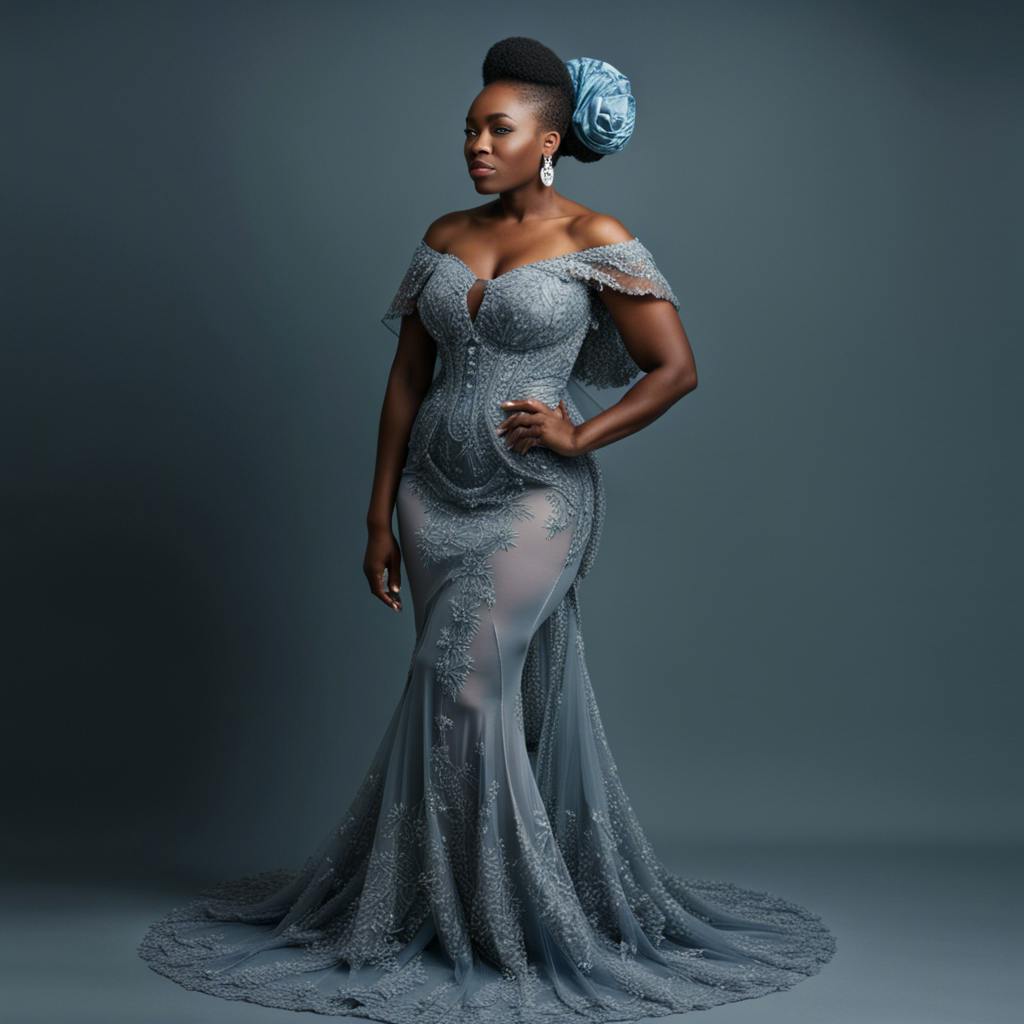 Wedding reception dresses for nigerian brides 2025